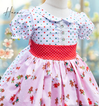 Load image into Gallery viewer, Festive Polka dot dress