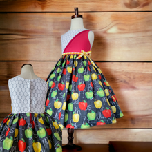 Load image into Gallery viewer, A is for Apple dress
