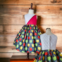 Load image into Gallery viewer, A is for Apple dress
