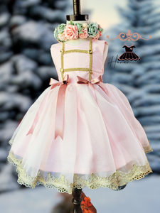 Blush Nutcracker dress