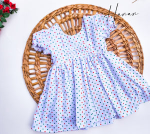 Festive Polka dot dress