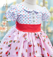 Load image into Gallery viewer, Festive Polka dot dress
