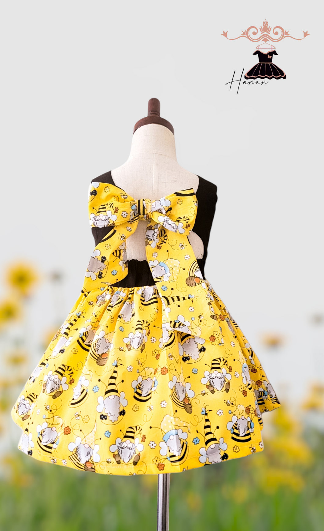 Spring gnome dress