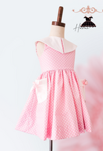 Load image into Gallery viewer, Pink polka dot dress
